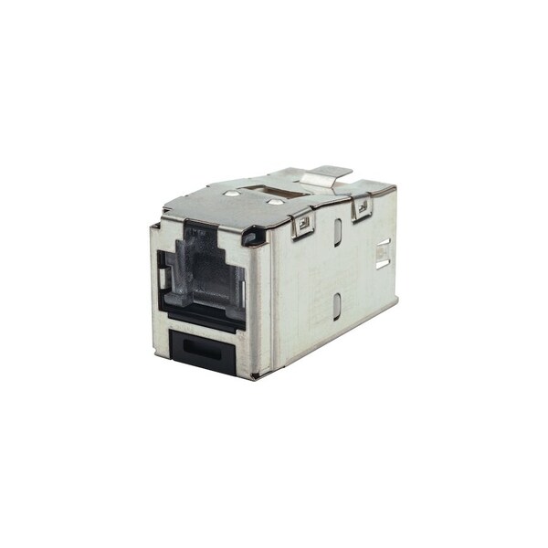 Panduit 1-PORT MOD JACK CAT5E SHIELDED, MINICOM T568A/B SPRING SHUTTER, BLUE CJSH5E88TGBUY
